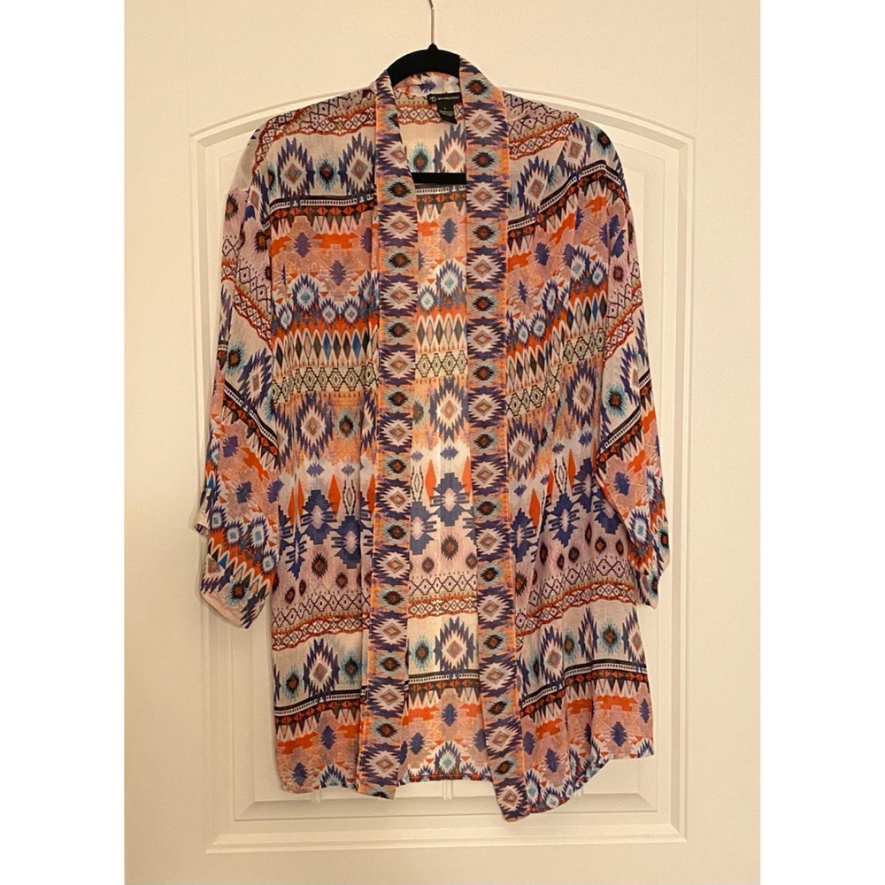 New Direction Bohemian Cardigan Long- Size L